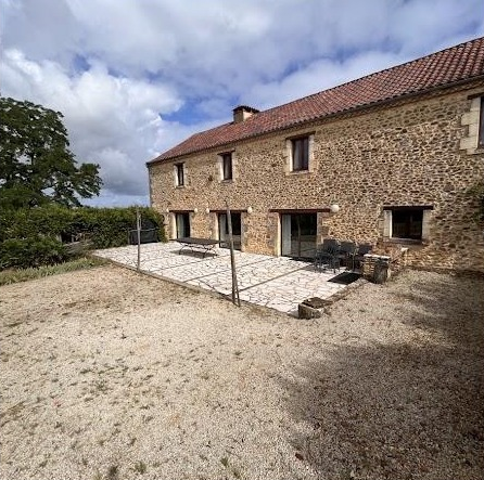 Terrace beside the retreat house